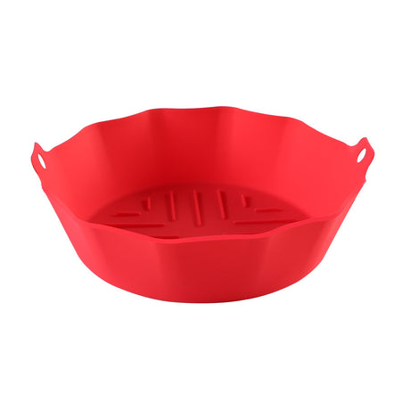 Silicone Air Fryer Accessories Tray – Non‑Stick Heat‑Resistant Baking Tools for Frying, Roasting & Easy Cleanup