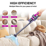 4-in-1 Cordless Stick Handheld Vacuum Cleaner – Powerful Carpet & Floor Cleaner for Pet Hair | Lightweight Multi-Purpose Vacuum