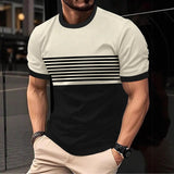 Men’s Minimalist Crew‑Neck Casual Short‑Sleeve Shirt – Soft, Lightweight Everyday Fashion Tee