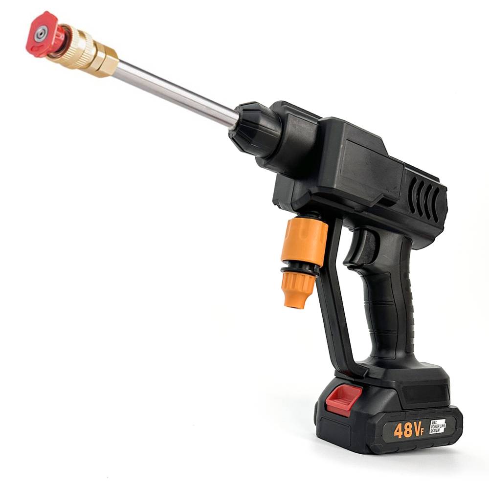 Cordless High-Pressure Car Washer Jet Gun – Rechargeable Cleaner with Dual Batteries