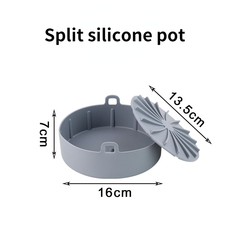 Air Fryer Silicone Pot – Reusable Heat‑Resistant Multifunctional Air Fryer & Oven Accessory for Cooking, Baking & Easy Cleanup
