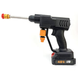 Cordless High-Pressure Car Washer Jet Gun – Rechargeable Cleaner with Dual Batteries