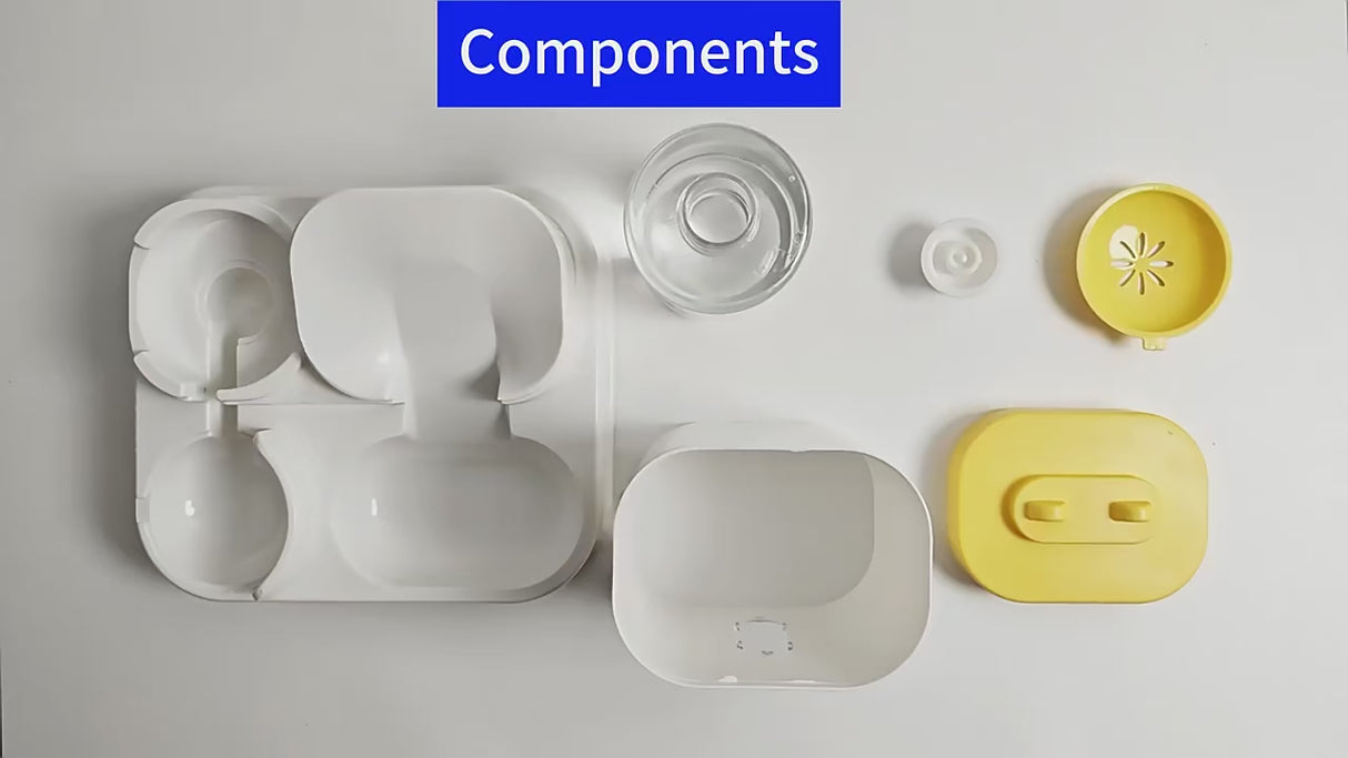 Dispensador automático de agua y comedero de gran capacidad para mascotas, gatos y perros. 