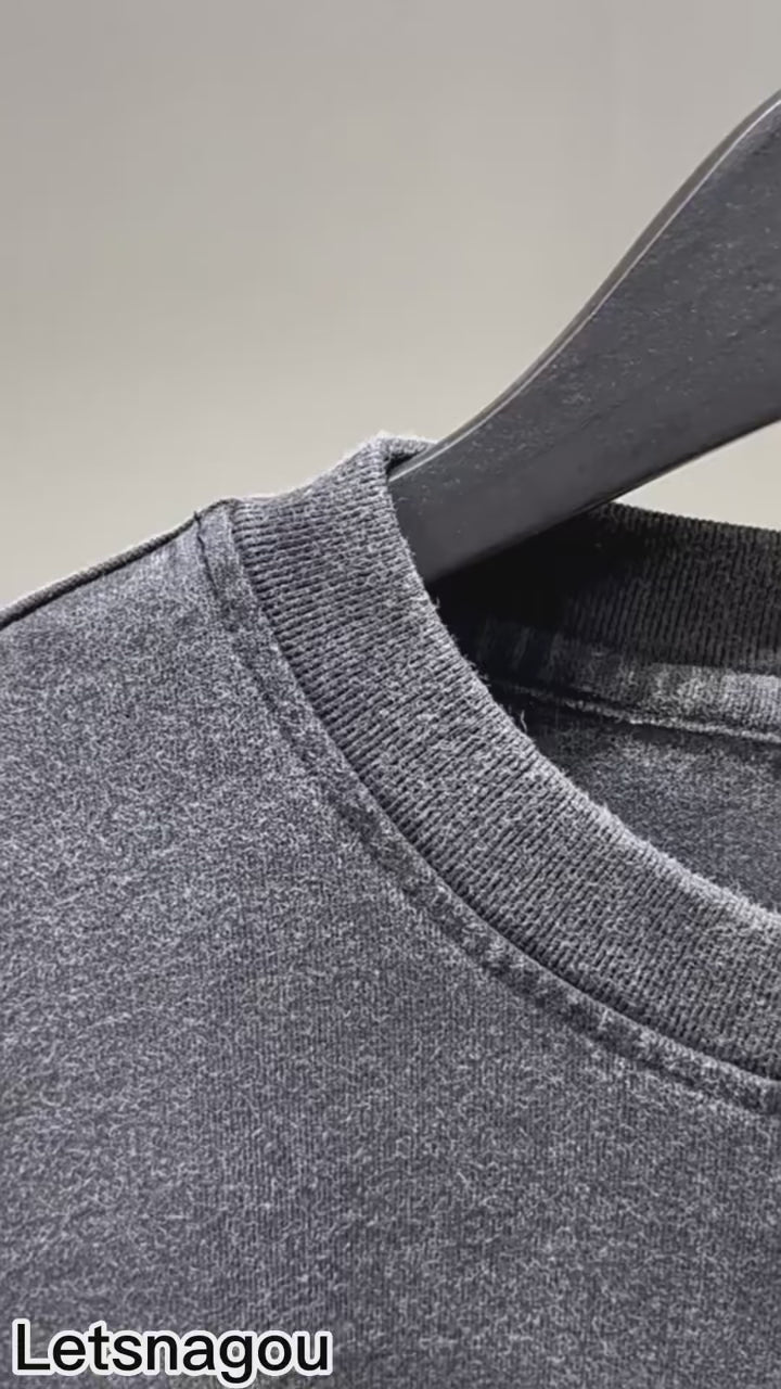 Anime Gothic Printed Oversized T-Shirt for Men